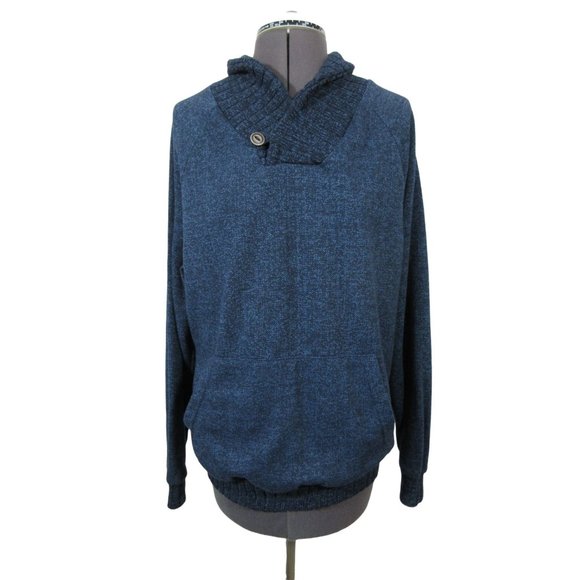 Ocean Current ribbed neck‎ long sleeve pullover sweatshirt - Picture 1 of 11